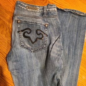 Rerock for express boot jeans cut size 4